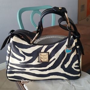 Dooney and Bourke zebra print purse